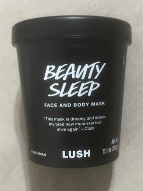 LUSH NEW Face and Body Mask Beauty Sleep 11.1 OZ Made in Canada Natural 2026
